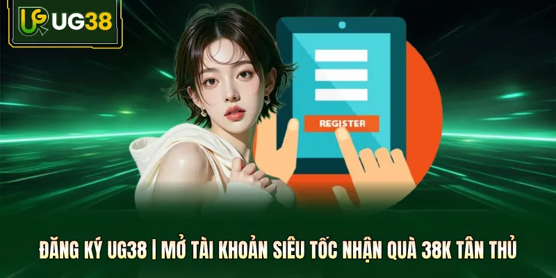 Đăng Ký UG38 | Mở Tài ihoản Siêu Tốc Nhận Quà 38K Tân Thủ