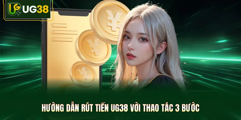 Hướng dẫn rút tiền UG38 với thao tác 3 bước