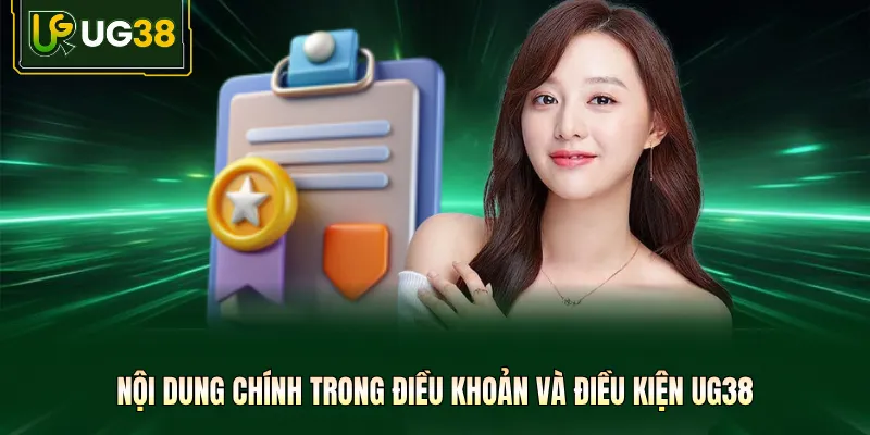 Nội dung chính trong điều khoản và điều kiện UG38