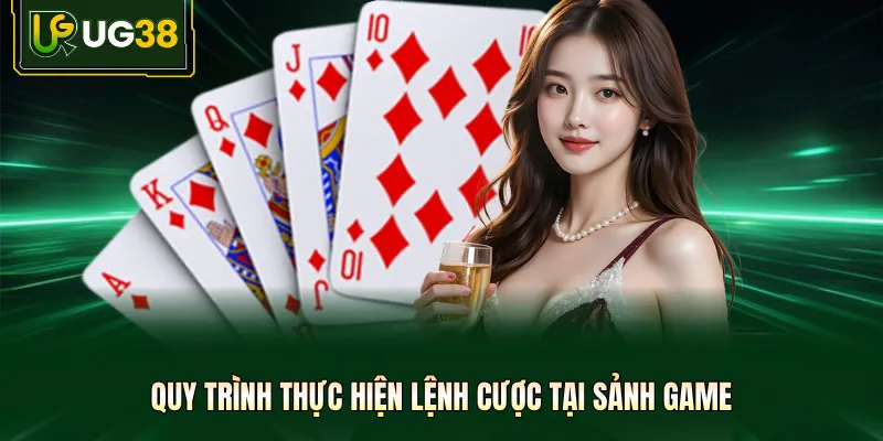 Quy trình thực hiện lệnh cược tại sảnh game