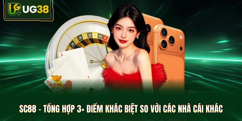 SC88 - Tổng Hợp 3+ Điểm Khác Biệt So Với Các Nhà Cái Khác